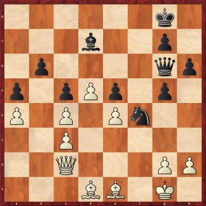 FEN: [6k1/3b2p1/1p4qp/p1pPp1p1/P1P1Pn2/2P5/2Q3PP/3BB1K1 b - - 0 0]